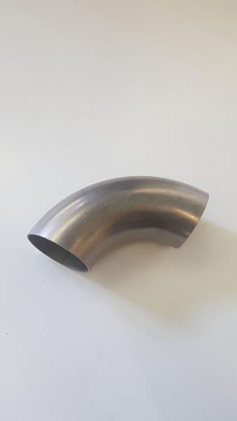 CURVA ACCIAIO INOX 304 DIAM 101.6ø A 90°