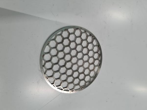 GRIGLIA ROTONDA TAGLIO LASER ø 62 ESTERNO