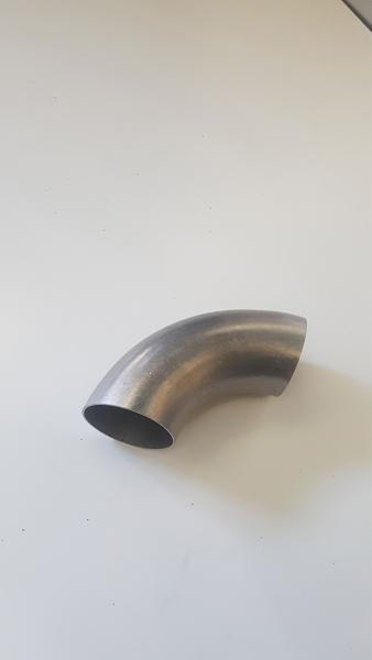 CURVA ACCIAIO INOX 304 DIAM. 52ø A 90°