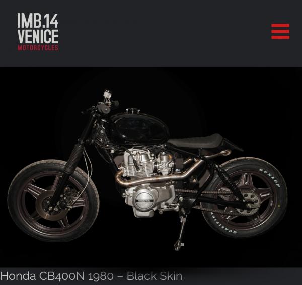 HONDA CB400-BLACK SKIN