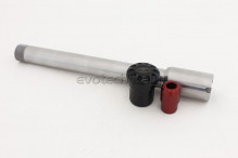 Front wheel axle made of steel and sliders kit for Ducati