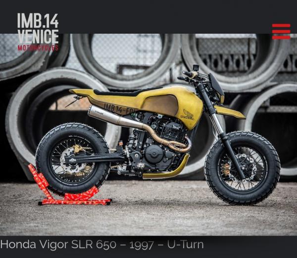 HONDA VIGOR SLR 650 U-TURN